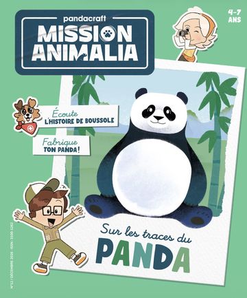 Le premier carnet de mission : Sur les traces du panda.